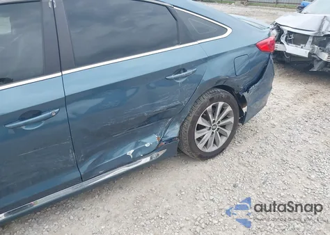 2015 Hyundai Sonata Sport из США, поврежденный, VIN 5NPE34AF7FH125578